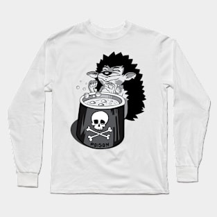 hedgehog cooks poison Long Sleeve T-Shirt